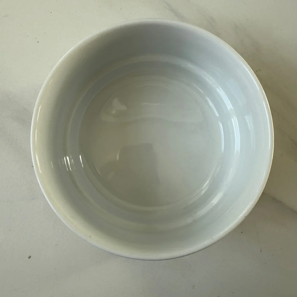 Crate & Barrel White Logan Stacking Cereal Bowl Replacement
